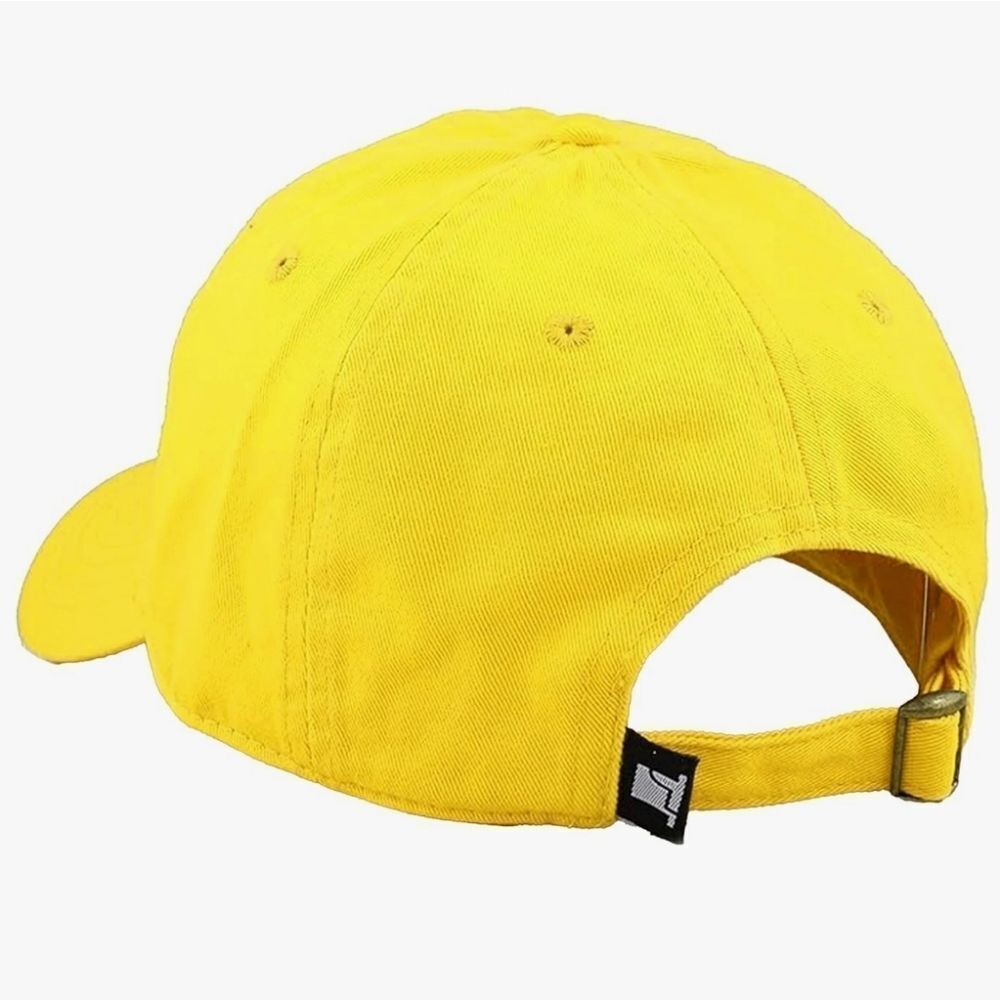 ☔️🩵NWT Yellow Unisex Cotton Low Profile Adjustable Baseball Hat - Picture 3 of 12